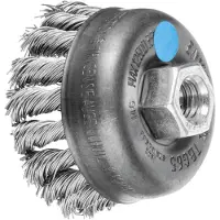 PFERD POS TBG 65/M14 INOX 0,50, 6,5 cm, 6,5 cm, acero, metal no ferroso, bronce, acero inoxidable, aluminio, 12500 RPM