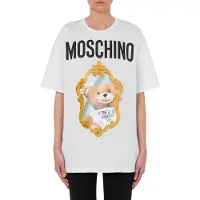 Moschino Knitwear White Talla: M | Camisetas de Seda Outlet | Mujer | Blanco