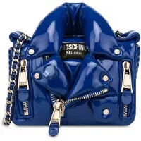 Moschino Biker Bag Inflatable Effect Blue Talla: OS | Bolsos de Mano Outlet | Mujer | Azul