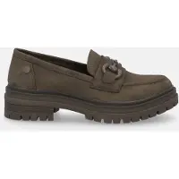 Refresh para mujer. 17142202-KAKI Mocasines 171422 kaki (39), Plano, 3 a 5cm, Ninguno, Casual, Verde, Imitación cuero, Clásico, outl