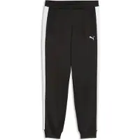 Puma Pantalón deportivo 'ESS T7' negro / blanco