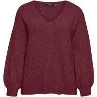 Vero moda Jersey 'DEMI ' borgoña