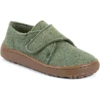 Froddo - Kid's Barefoot Wooly Slippers - Zapatillas de estar por casa size 25, oliva