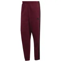 Adidas - Essentials 3-Stripes Fleece Tapered Cuffed Pants - Pantalones de deporte size XXL, rojo