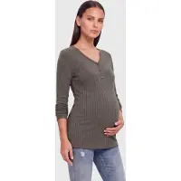 ONLY Maternity Camiseta 'OLMLOLA' verde oscuro