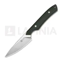 CIVIVI High Grass Field Knife C25084-2, Satin 14C28N, Green Canvas Micarta, cuchillo de caza, diseño de Matt Gentry