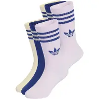 Adidas Originals adidasCalcetines clásicos 3 Stripes (6 pares) 25-27 Victory Blue / Warm Vanilla / Ice Lavender Niño