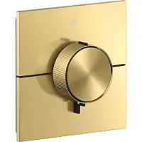 Hansgrohe Termostato UP Axor ShowerSelect ID, juego completo, 2 salidas, protección contra sobrecalentamiento, diseño cuadrado