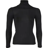 Engel - Women's Long-Sleeved Roll Neck - Ropa interior de seda size 38/40, negro