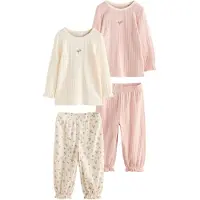 Next Pijama beige / rosa claro