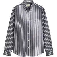 Gant Camisa azul moteado / blanco