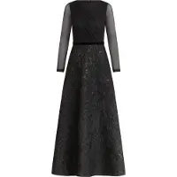 Apart Vestido de noche negro