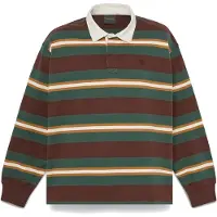 Timberland Camiseta marrón oscuro / pino / mandarina / blanco