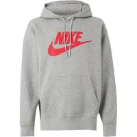 Nike Sudadera 'CLUB' gris moteado / frambuesa