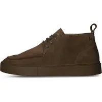 Blackstone Botines chukka marrón oscuro