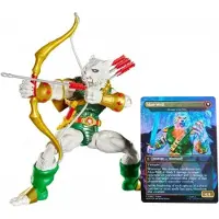 Hasbro Figura De Hombre Lobo Con Carta Holográfica Exclusiva Magic The Gathering Marvel Legends Inglés 15 Cm