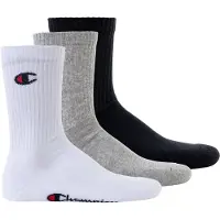 Champion Calcetines gris / negro / blanco