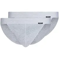 Skiny Braga gris moteado / negro