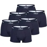 s.Oliver Calzoncillo boxer marino / blanco