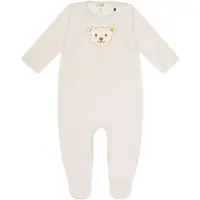 Steiff Pijama entero/body beige / amarillo
