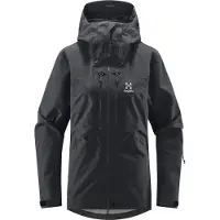 Haglöfs - Women's Spitz GTX Pro II Jacket - Chaqueta impermeable size S, negro