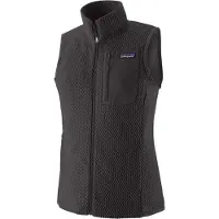 Patagonia - Women's R1 Air Vest - Chaleco de forro polar size XS, gris/negro