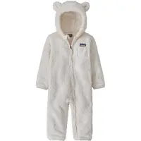 Patagonia Mono FURRY FRIENDS BUNTING niño - Blanco - 12 mois