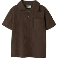 Name it Camiseta marrón oscuro