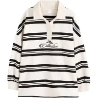 Next Camiseta ecru / negro