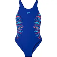 Speedo - Kid's Placmement Muscleback - Traje de baño size 128, azul