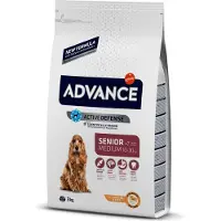 Affinity Medium Senior: alimento seco para perros de raza mediana, formulado para perros mayores, 3 kg