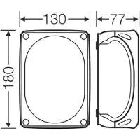 Hensel Caja de derivación KF 1010 G, para cables de 2,5-10 mm², trifásica; 16 mm² monofásica; con terminal de 5 polos