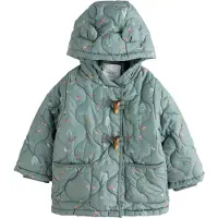 Next Chaqueta de entretiempo azul cian / marrón / verde / rosa