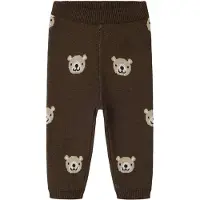 Name it Pantalón 'NBMNeil' marrón / capuchino / negro / blanco