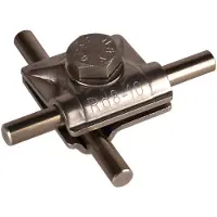 Dehn Conector MV, rango de cable 8-10 mm, acero inoxidable NIRO, modelo 390559