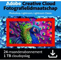 Adobe Creative Cloud Photography Plan - 1 TB de almacenamiento en la nube - 24 meses/1 dispositivo - Multilingüe (PC/Mac)