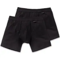 Schiesser Calzoncillo boxer 'Authentic' negro