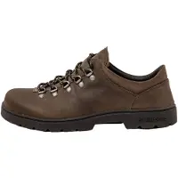 El naturalista unisex. 252661122005_0G3 Zapatos Arizona marrón (38), Piel, Plano, Cordones, Casual, outlet 2026.