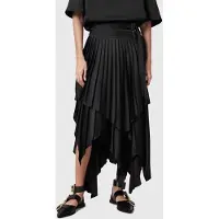 AllSaints Kat Skirt Black Talla: 0 | Faldas Maxi Outlet | Mujer | Negro