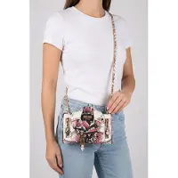 Moschino Wallet On Chain Biker Bag Pink Talla: OS | Bolsos de Mano Outlet | Mujer | Rosa
