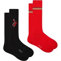 Paul Smith Men Sock 2 Pack Cny Mixed Plate 1 Talla: OS | Ropa Interior Outlet | Hombre
