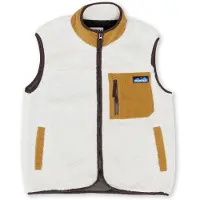 KAVU - Women's Ozette - Chaleco de forro polar size XXS, blanco
