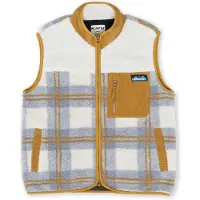 KAVU - Women's Ozette - Chaleco de forro polar size XL, blanco