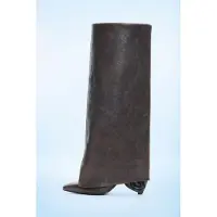 Desigual , Botas Efecto Piel, Mujer, Poliuretano, MarróN, 39