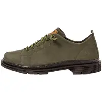 Art unisex. 118971222003_0G3 1897 Nobuck Kaki Birmingham verde (46), Piel, 3 a 5cm, Cordones, Casual, outlet 2026.