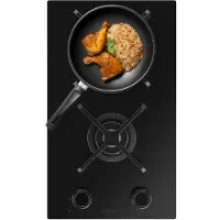 Cecotec Placa De Gas De Cristal Bolero Squad G 2400s Nano 29 Cm