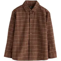 Next Camisa azul claro / marrón rojizo