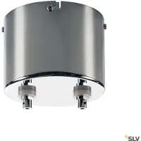 SLV Transformador TENSEO para sistemas de cableado de bajo voltaje, color cromado, 50 VA. (Modelo: 1002693)