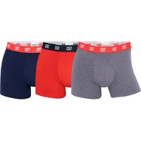 Cr7 - Cristiano Ronaldo Calzoncillo boxer marino / gris oscuro / rojo / blanco