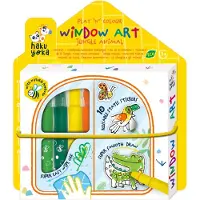 Avenir Arte De Ventana ´juega Y Colorea´ De La Jungla
